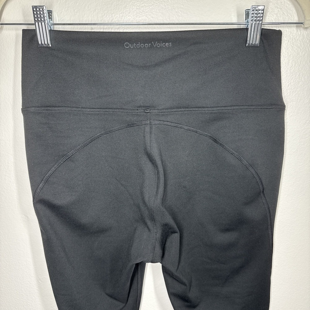 Outdoor Voices New with Tag High Waist Flow 7/8 Leggings Women Medium‎ Black - Picture 3 of 10